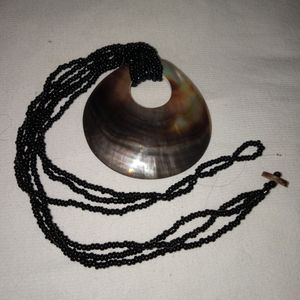 **2 for $20**Vintage Black bead and shell coker